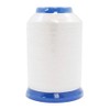Janome Embroidery Bobbin Thread White in 1600m Spools