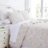 Southshore Fine Living, Inc. XL Twin Quilt Paisley Bedding Set,