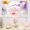 Welcome Home Backdrop Banner - Home Sweet Home Sign -