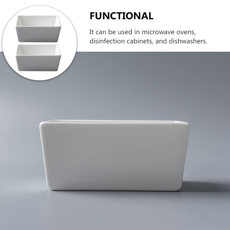 Zerodeko 2Pcs Ceramic Sugar Packet Holder Sugar Packet Storage Packet