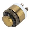 OUDQFCJ Brass Bell Push Momentary Waterproof Button Screw Terminals