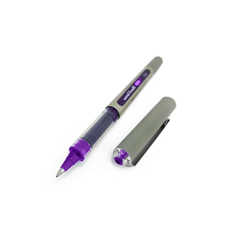 uni-ball Eye UB-157 0.7mm Rollerball Pen - Purple Ink (Pack