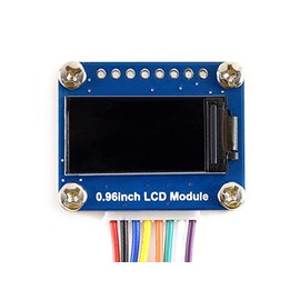 waveshare 0.96inch LCD Display Module IPS Screen 160x80 HD Resolution with Embedded Controller Communicating via SPI Interface Compatible with Raspberry Pi/Jetson Nano/STM32
