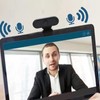 XUMIUZIY Webcam 1080P HD 30fps, USB HD Computer Web Camera