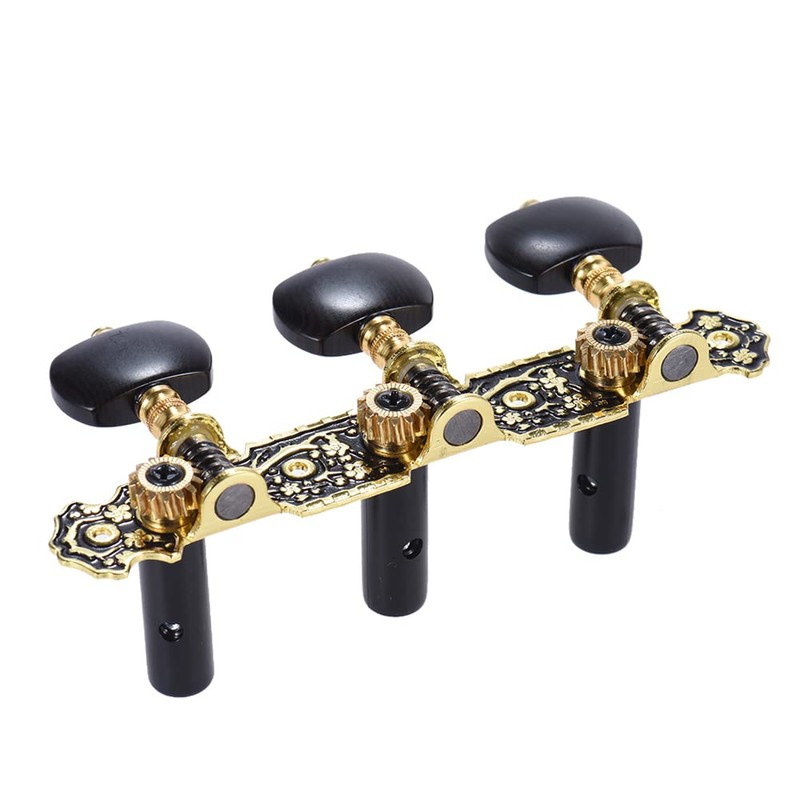 Btuty L&R 2 Pcs Acoustic Guitar Tuning Pegs 3+3 Machine