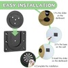 Dart Board Bracket Black, Professional Dart Board Accessories Includes Dartboard