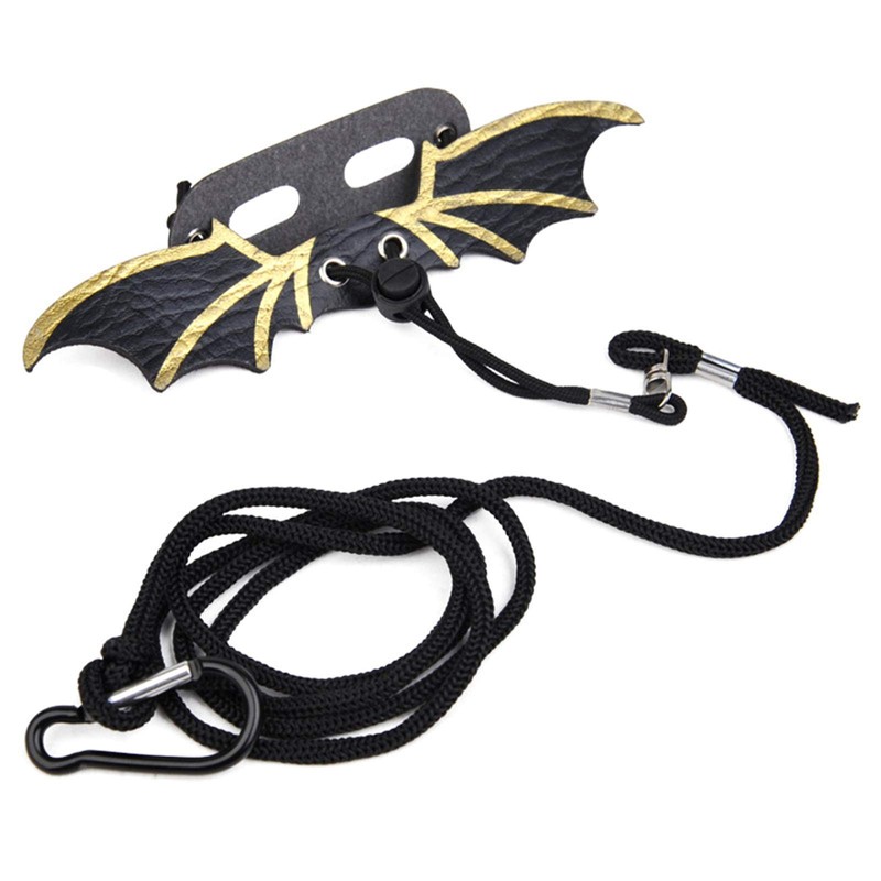 Adjustable Lizard Leash, 3 Sizes Reptile Leather Harness Bearded Dragon
