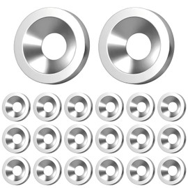Ctyjia 20 PCS Countersunk Head Washer, 304 Stainless Steel Cup Washer M4x14x3mm Cup Head Gasket for Screw, Bolt