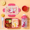 OM SUPPLIES Unicorn Sky Blue Sandwich Lunch Snack Box 3