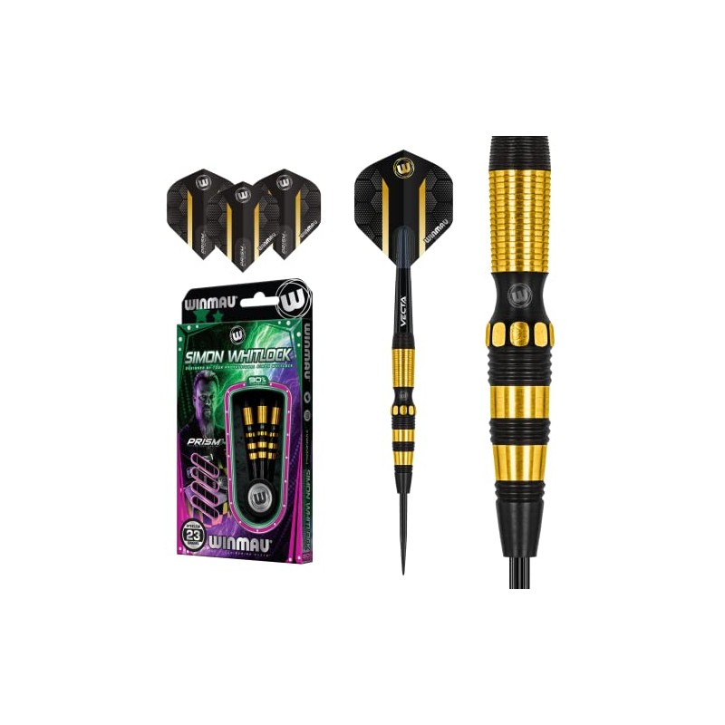 WINMAU Simon Whitlock Special Edition Tungsten Steeltip Darts Set 22g
