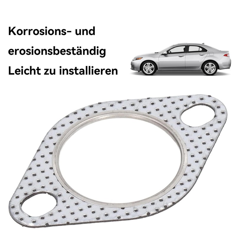 SANTUO 2 pieces 76 mm exhaust gasket exhaust flange gasket