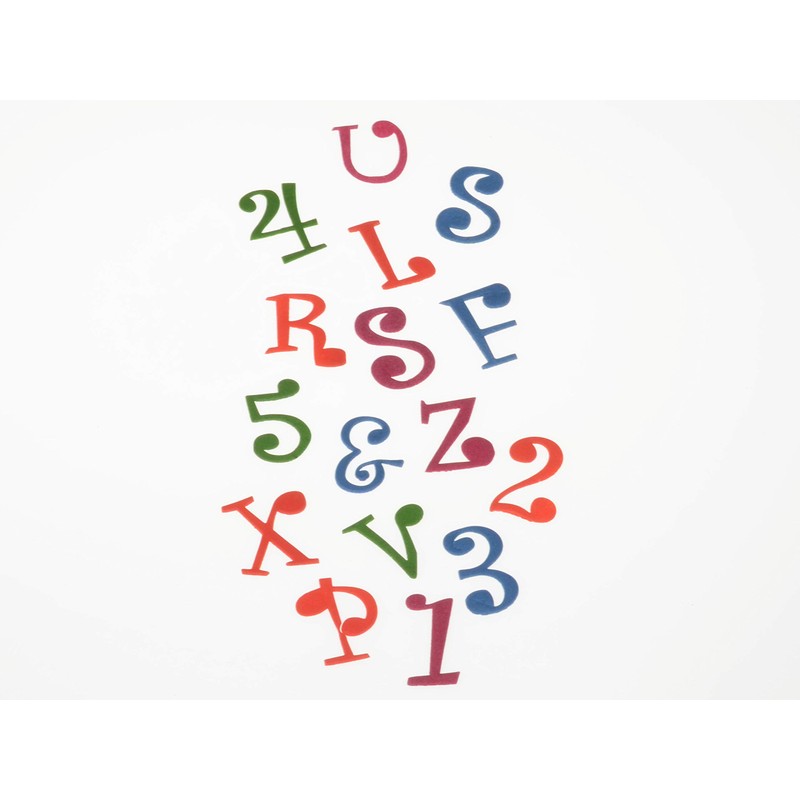 Letter Cookie Cutter Set Funky Plastic