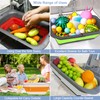 ROTTOGOON 7Qt Collapsible Colander Strainer, Expandable Over the Sink Colander,