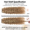 FASHION LINE Brazilian P27/613 Water Wave Blonde Human Hair Extensions