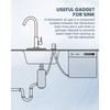 Kitchen Faucet with Air Gap: WOWOW Stainless Steel Kitchen Sink