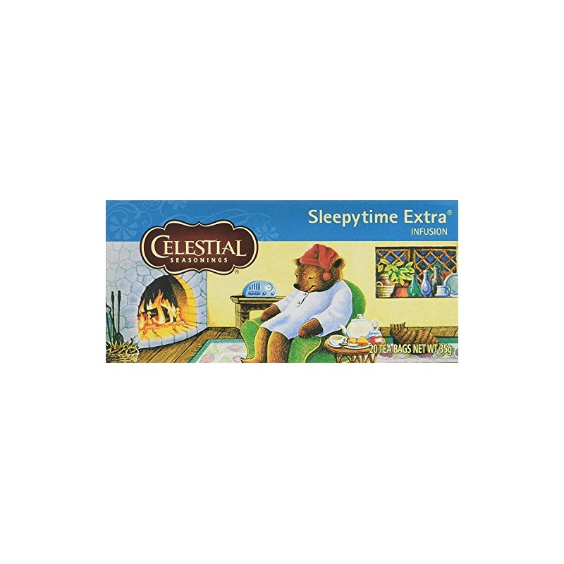 Celestial Seasonings Sleepytime Extra Wellenss 20 Teabags (Pack of 6,
