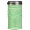 Tablecraft Sugar Shaker with Stainless Steel Top, 3.0625" x 5.75",