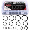 Hilitchi 300-Pcs [15-SIZE] Alloy Steel Internal Circlip Snap Retaining Clip