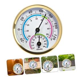 Generic Humidity Gauge Indoor Thermometer Hygrometer for Office Bedroom Garden Automatic Measurement Space-Saving Design