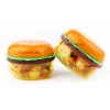 Laxia 2 Estuches Hamburguesa Con Gomas Mini Aroma Kawaii Borrador