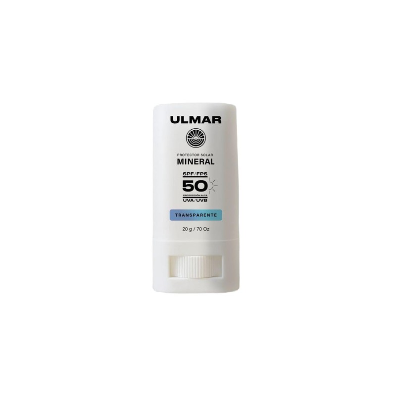Ulmar Protector Solar Facial Mineral en Barra FPS50 UVA +