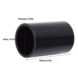 VBESTLIFE Bicycle Headset Spacer Aluminium Alloy Headset Stem Spacer 50 mm Bicycle Fork Washers Black Bicycle Headset Spacer