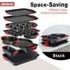 BIEAMA 13-Piece Baking Pans Sets, Nonstick Bakeware Sets