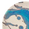 Marui Pottery MR-3-4395 Shigaraki Ware Hechimon Cup & Saucer, Capacity: