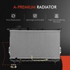 A-Premium Engine Coolant Radiator with Transmission Oil Cooler Compatible with