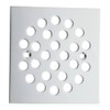 Genpe Square 4-1/4 Inch Screw-in Shower Drainer Cover Replacement Stainless