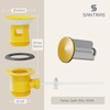 SANTRAS® Eccentric Drain Fitting Premium for Washbasin with Protection Against