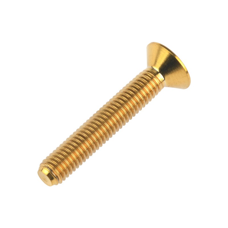 Wanyifa Titanium Ti M5x10 12 15 20 25mm Countersunk Flat