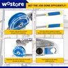 Wostore 1/2" Heavy Duty Tubing Bender Tube Bender Roller 180°
