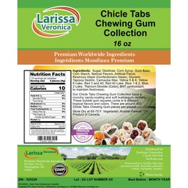 Chicle Tabs Chewing Gum Collection (16 oz, ZIN: 525220)