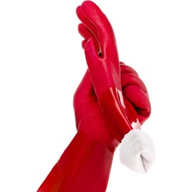 Star Kitchen & Home True Blues Ultimate Red Household Cleaning Gloves (Large)