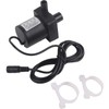 Trisar Submersible 4212B DC 12V 18W Black Submersible Pump, 800L/h