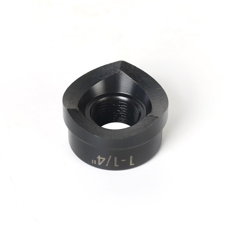 ZUVER 1-1/4" (43mm) Conduit Punch and Die Black Oxide Finish,