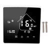 95 to 240V Smart Thermostat, LCD Touch Screen Thermostat Programmable