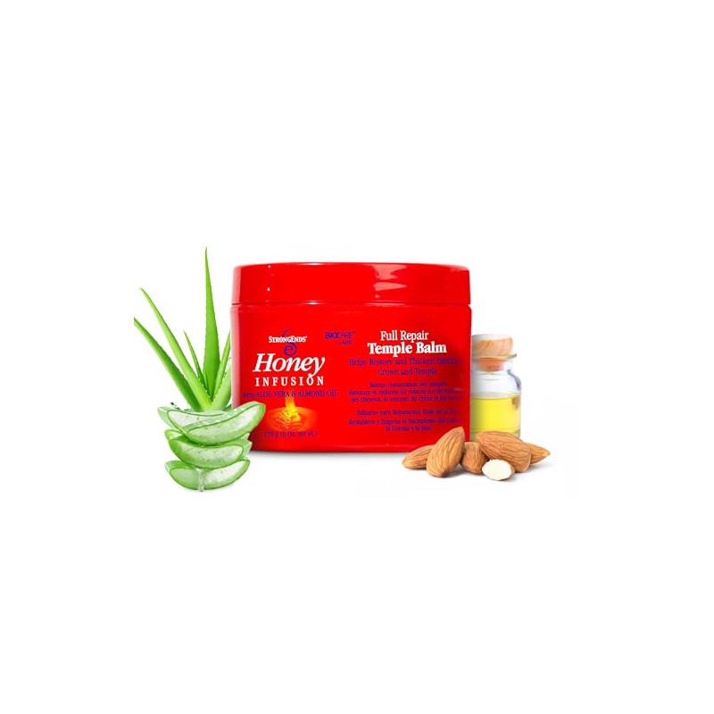 Full Repair Temple Balm With Aloe Vera & Almond Oil