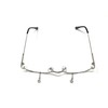 TOKYO GOODS MARKET Charm with No Lens Oval Half Rim