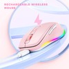 PEIOUS Mouse for Laptop, Wireless Mouse Jiggler - LED Wireless