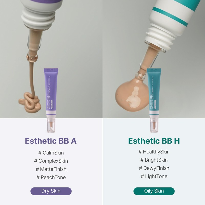 TROIAREUKE Aesthetic BB Cream H+ Formula SPF40+ PA++, Lightweight Blemish