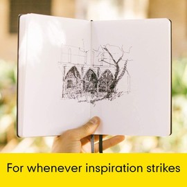 LEUCHTTURM1917 Drehgriffel Writing Pen (Lemon) - Ballpoint Pen with Royal Blue Ink Included