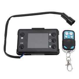 Diesel Heater LCD Monitor Switch with Remote Control ABS Air Diesel Parking Heater Controller Switch Set for Cars Trucks