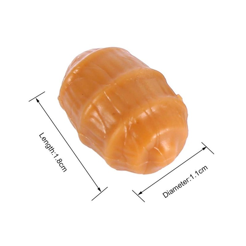 Qiter Fishing Bait, Carp Fishing Soft Floating Artificial Tiger Nut