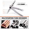Tanstic 6Pcs Spring Tube Bender Set with Copper Pipe Tube