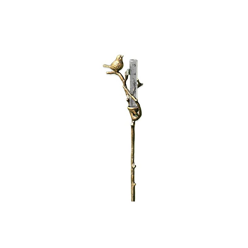 SPI Home 33756 Bird and Nest Rain Gauge on Stake