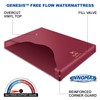INNOMAX Sanctuary Free Flow Full Wave Waterbed Mattress, Queen