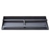 Stanbroil 26.5'' Dual Fireplace Burner and Pan, Black Steel