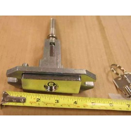 Royal Vendors Dixie Narco T handle with posts (for coin chute) includes lock and two keys